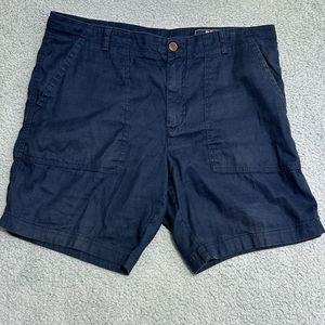 Vineyard Vines 8 Inch Beach Club Linen Shorts Mens Size 35 Preppy Casual‎ Wear